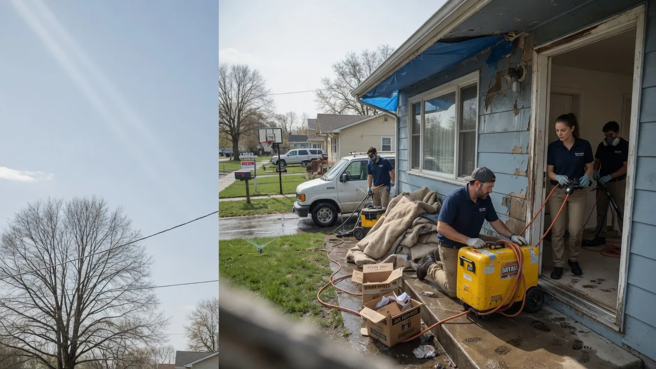 Basement Flood Cleanup in Coon Rapids, MN near me